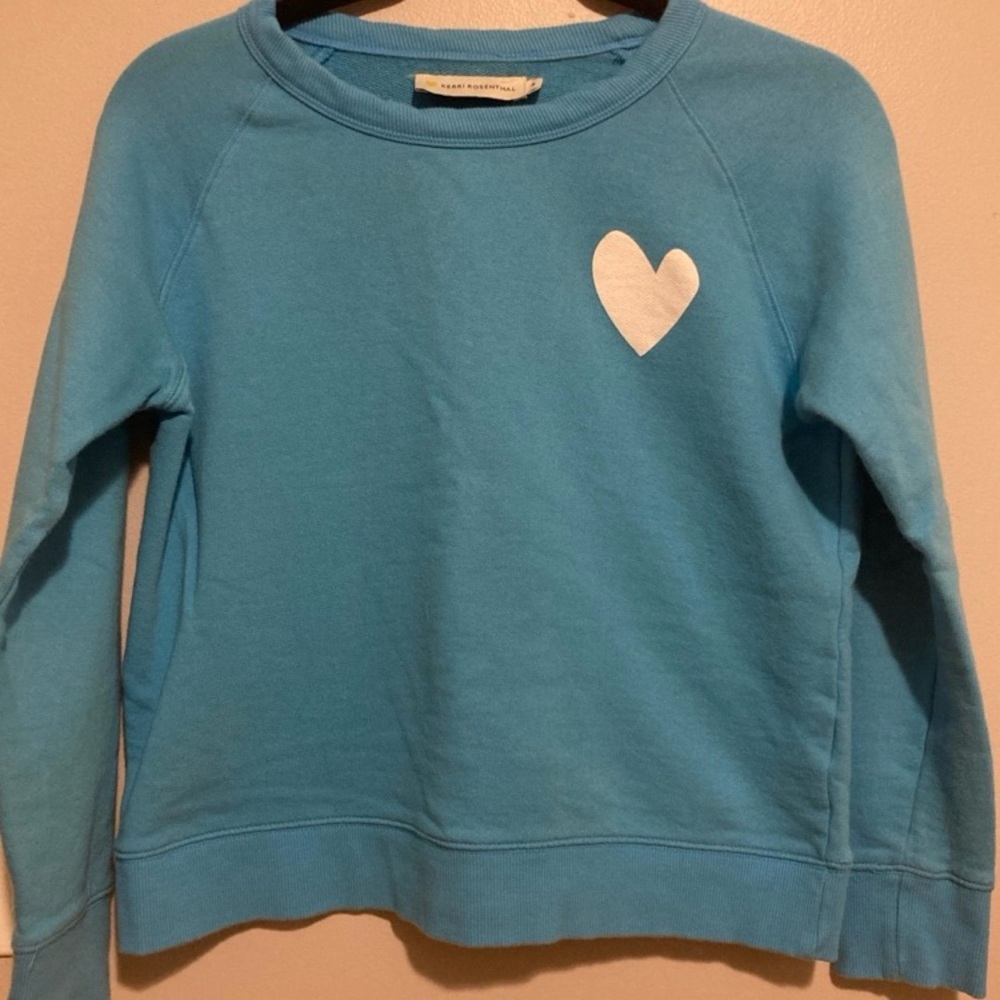 Kerri Rosenthal Imperfect Heart Sweatshirt